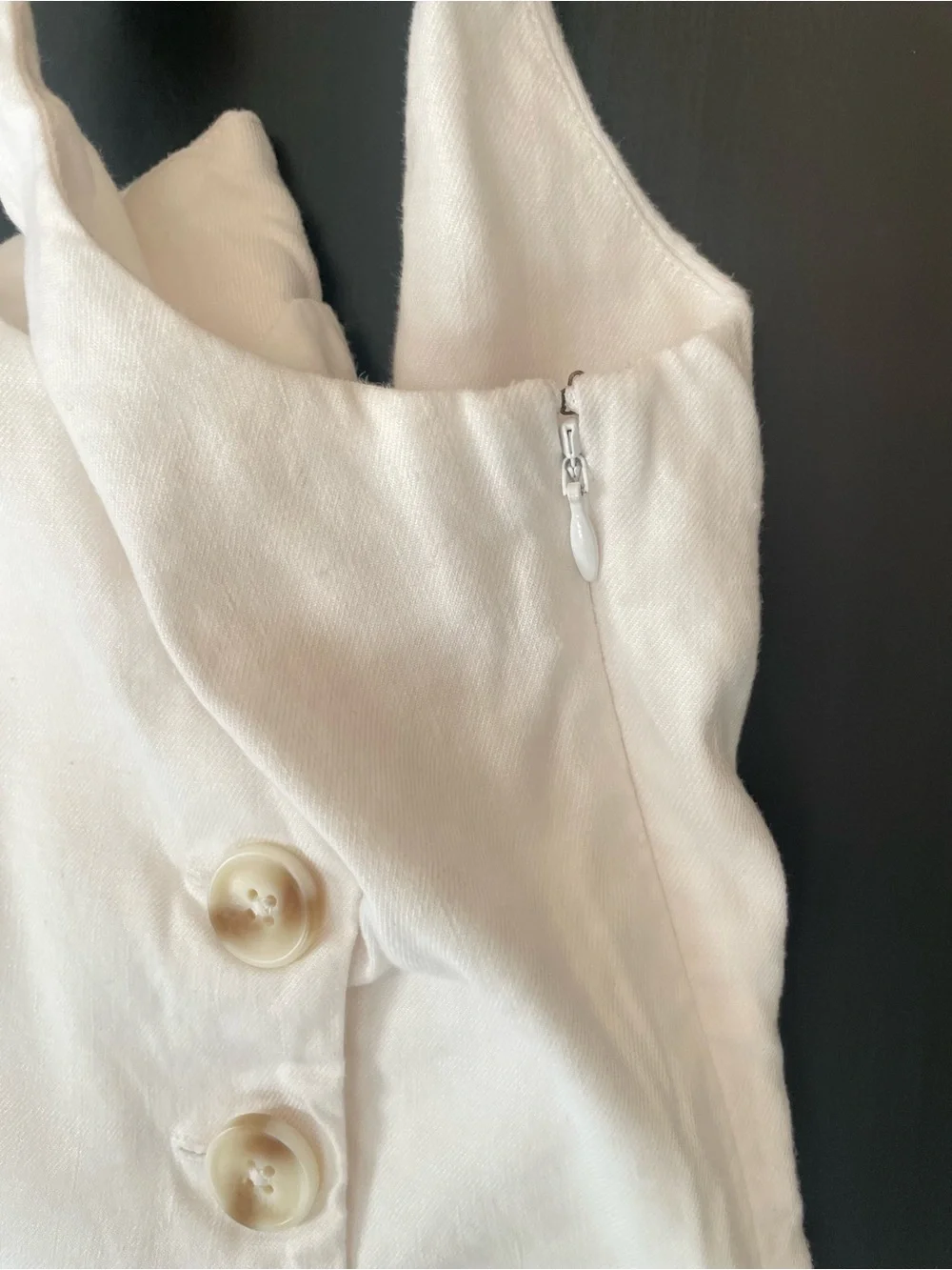 Anthropology Ivory Midi Dress (XS) - Picture 7 of 14